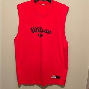 Wilson Vibrant Red Athletic Tank
